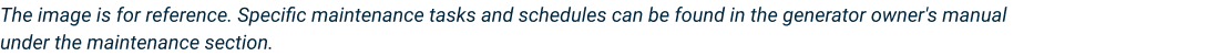 maintenance disclaimer text